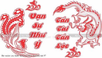 file vector cnc laser lieng tet khac dua hau tet 97