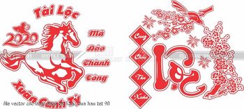 file vector cnc laser lieng tet khac dua hau tet 98