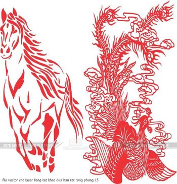 file vector cnc laser lieng tet khac dua hau tet rong phung 15