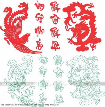 file vector cnc laser lieng tet khac dua hau tet rong phung 18