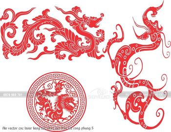 file vector cnc laser lieng tet khac dua hau tet rong phung 5