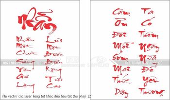 file vector cnc laser lieng tet khac dua hau tet thu phap 12