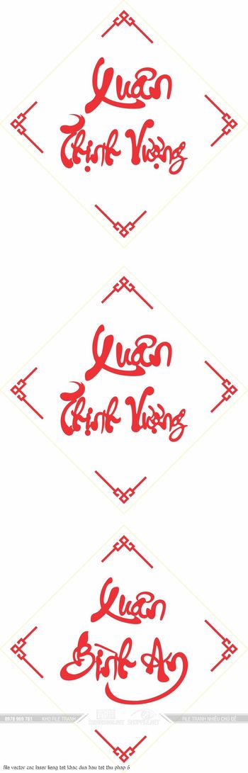 file vector cnc laser lieng tet khac dua hau tet thu phap 6