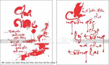 file vector cnc laser lieng tet khac dua hau tet thu phap 9