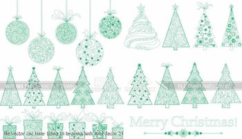 file vector cnc laser trang tri le giang sinh noel decor 24