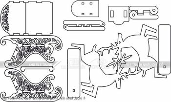 file vector cnc laser trang tri le giang sinh noel decor 9