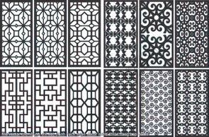 file vector cnc nhung chi tiet tranh vach ngan decor nghe thuat dang cap