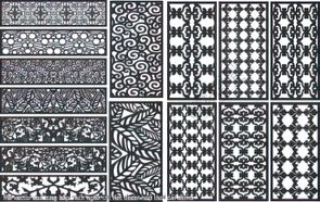 file vector cnc tong hop vach ngan chi tiet decor hop thoi dai