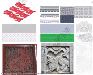 file vector cnc trang tri bia mo decor moi nhat tranh bia mo