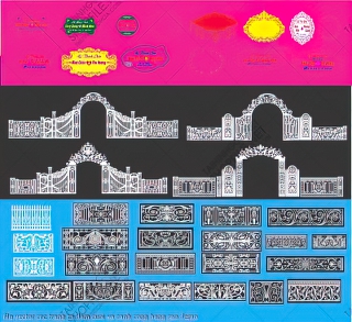 file vector cnc khanh dam cuoi cong cuoi trang tri dam cuoi va canh cong hang rao