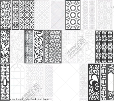 file vector cnc trang tri nghe thuat tranh