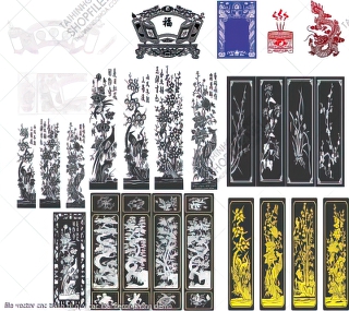 file vector cnc tranh tu quy cac loai decor phong file vector cnc tranh tu quy cac loai decor phong