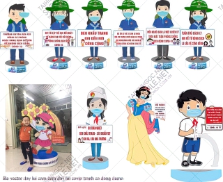 file vector day lui cam cum day lui covip tranh co dong