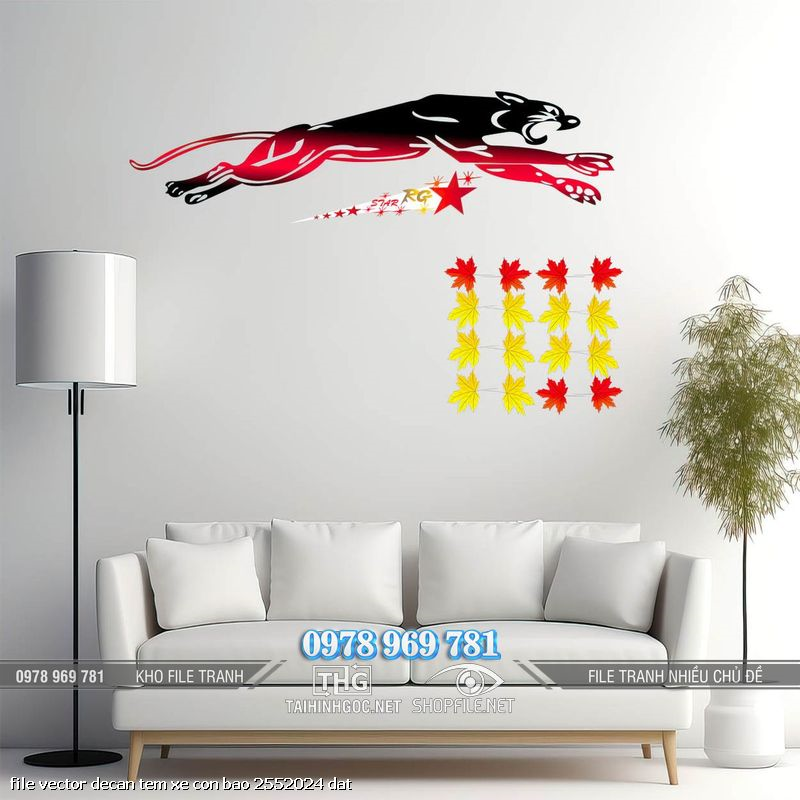 file vector decan tem xe con bao 2552024 dat