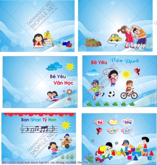 file vector mam non decor lop hoc cac phong va phan khu hoc tap