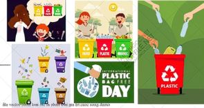 file vector phan loai rac la phan loai gia tri cuoc song