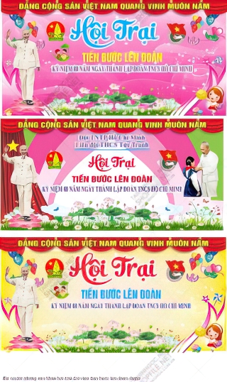 hoi trai doi vien tien buoc len doan