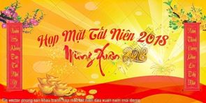 tranh hop mat tat nien dau xuan nam moi
