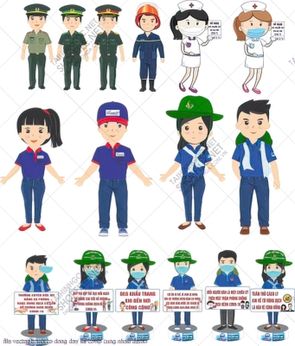 file vector tranh co dong day lui covip cung nhau file vector tranh co dong day lui covip cung nhau