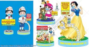 file vector tranh co dong y te nua dich file vector tranh co dong y te nua dich