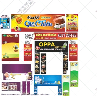 file bang hieu bien hieu ca phe vector tranh decor quan do uong tra sua caffe file bang hieu bien hieu ca phe vector tranh decor quan do uong tra sua caffe