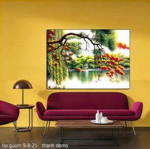 tranh ha noi ho guom 9 8 21 thanh