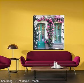 tranh ca phe hoa hong 1 3 21  thanh 
