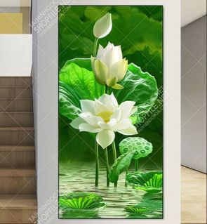 hoa sen trang 1