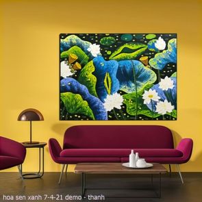 hoa sen xanh 7 4 21 thanh