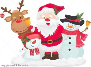 ong gia noel 01 file vector