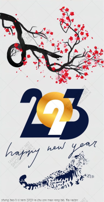 phong bao li xi nam 2023 va chu con meo vang tet file vector