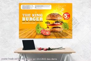 tranh nha hang poster banh mi kep thit burger ad 22112022 dao tranh nha hang poster banh mi kep thit burger ad 22112022 dao