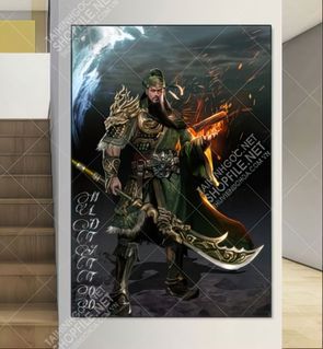 tranh phong tho quan cong