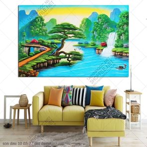 tranh lang que son dau 10 05 22 dat