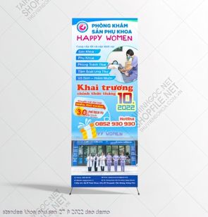 standee khoa phu san 27 9 2022 dao