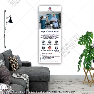 standee y khoa vat ly tri lieu phu hoi chuc nang 03112022 hanh