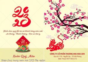 thiep chuc mung nam moi 2023 file vector