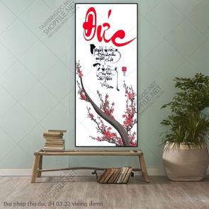 thu phap chu duc 04 03 22 vuong