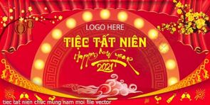 tiec tat nien chuc mung nam moi file vector