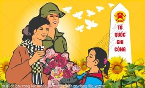 to quoc ghi cong luc luong vu trang tranh co dong file vector