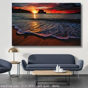 tranh bai bien 9 11 2021 anh quoc