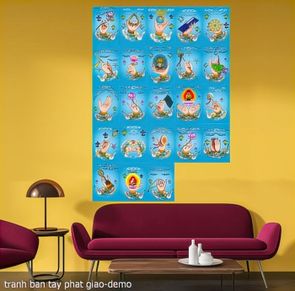 tranh ban tay phat giao