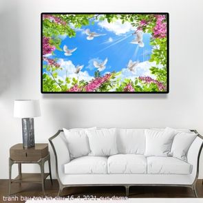 tranh bau troi bo cau 16 4 2021 cuc