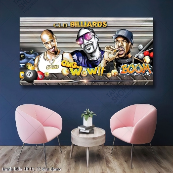tranh billiard pool snooker bi a bi-a tranh bida 10 11 22 tien