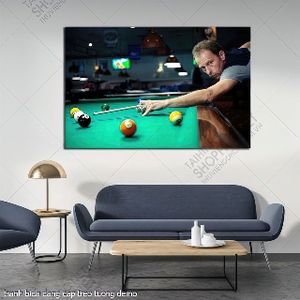 tranh billiard pool snooker bi a bi-a tranh bida dang cap treo tuong