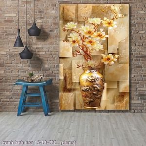 tranh binh hoa 16 10 2021