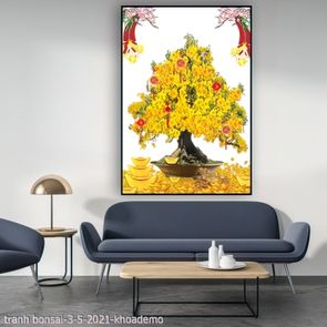 tranh bonsai 3 5 2021 khoa