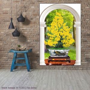 tranh bonsai 30 5 2022 ha