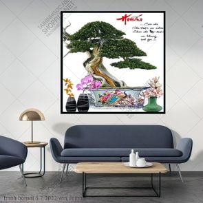 tranh bonsai 6 7 2022 van
