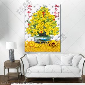 tranh bonsai hoa mai 31 5 2022 vy